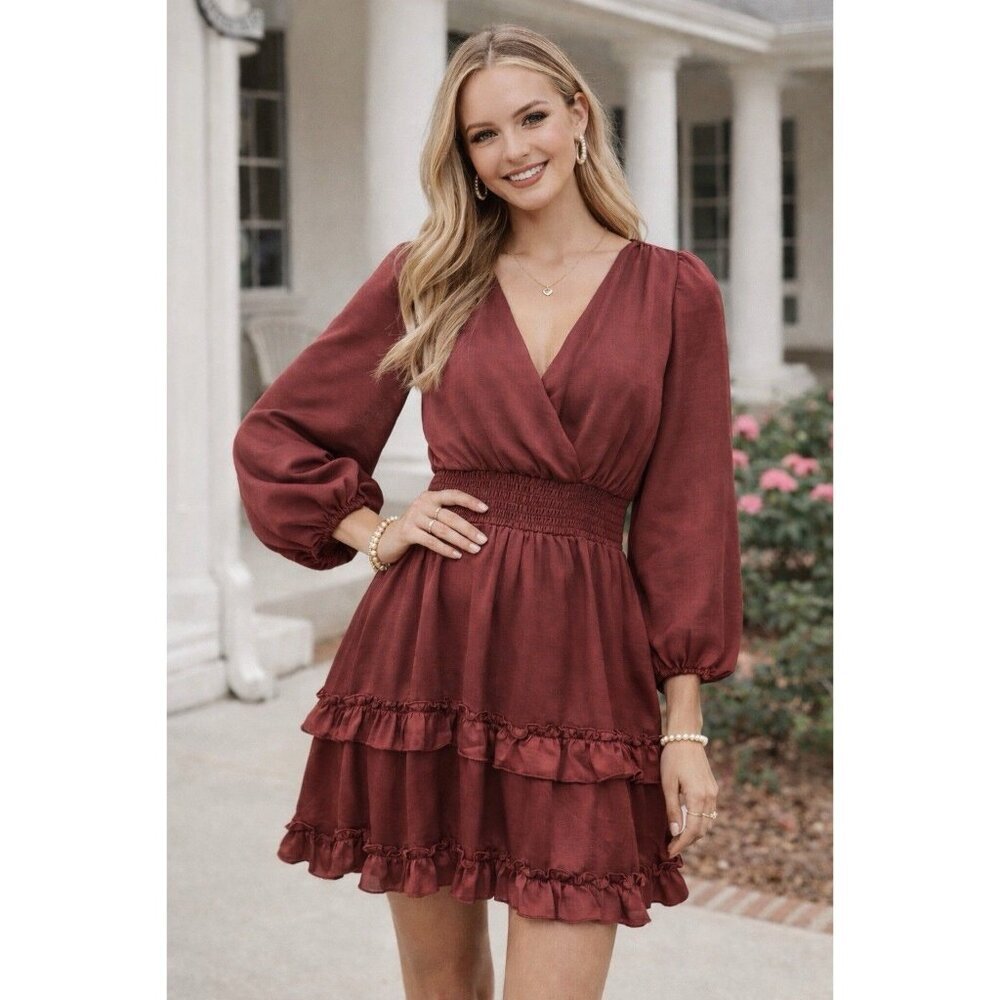 Altered State Long Sleeve Mini Dress Size XS New With Tags